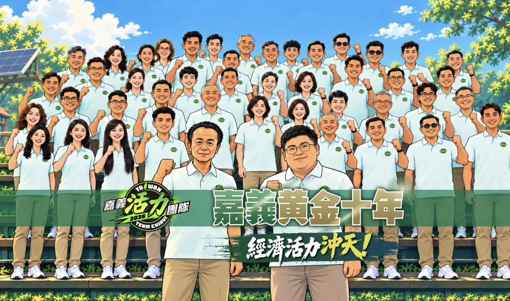 蔡易餘AI形象影片曝光 12字競選口號喊出嘉義黃金十年 蔡易餘AI形象影片曝光 12字競選口號喊出嘉義黃金十年